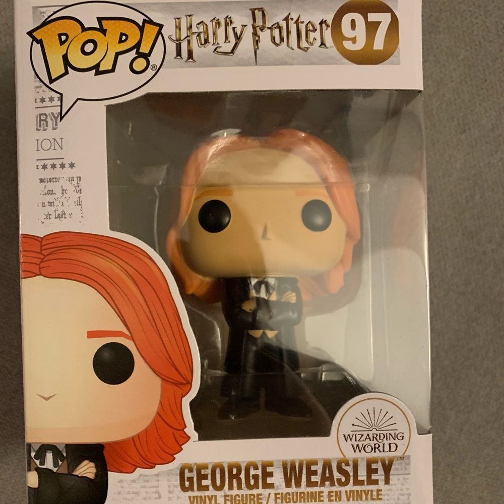 George Weasley and Cedric Diggory Funko POP Pack!!